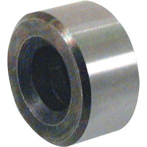 The Sparex Bush - S.72472 is a cylindrical metal roller bearing, featuring an inner black ring and a silver outer surface, designed for 47 mm Outer Diameter applications on the Load Control Shaft.