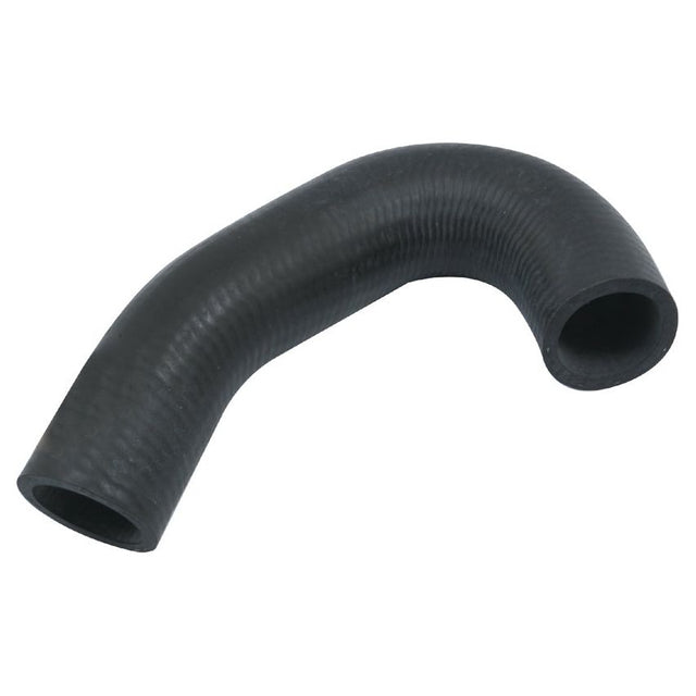 Sparex Bypass Hose S.43134, featuring a black curved design with a textured surface and an inner diameter of 28mm on both ends, is ideal for Massey Ferguson or Landini tractors.