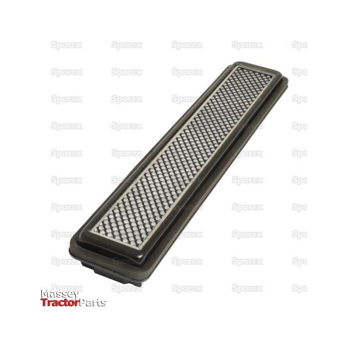Rectangular mesh air filter for tractor, labeled "S.105559" by Sparex with branding from Sparex in the background, offers reliable performance similar to a pesticide carbon filter.