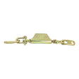 Introducing the Stabiliser Chain by Sparex, featuring Ø23mm holes and a minimum length of 533mm. This chain is designed for precise tensioning and adjustable length with its 3/4 UNC thread size compatibility, making it perfect for versatile applications. Available as Sparex Part No.S.25271, this high-quality metal turnbuckle includes a hook on one end and a flat, elongated hole on the other for easy integration in your projects.