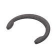 The AGCO Massey Ferguson Circlip Cable (3019839X1) is a small, dark metal retaining ring with an open end, frequently used to secure components on a shaft or in a groove and commonly found among 200 Series Massey Ferguson tractor parts.
