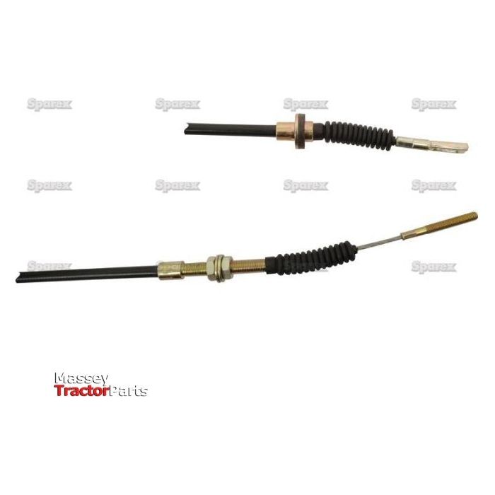 Clutch Cable - Length: 1284mm, Outer cable length: 965mm.
 - S.65758 - Massey Tractor Parts