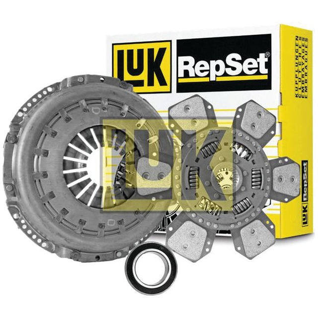 Sparex Clutch Kit with Bearings (S.146939) featuring a 310mm cover, including pressure plate, clutch disc, release bearing, and packaging box.