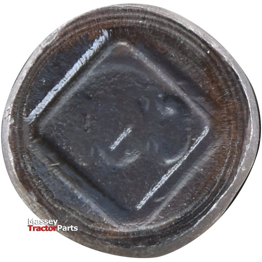 A close-up view of a Conical Head Bolt 4 Flats With Nut (TC4M), M12 x 32mm, featuring an embossed diamond shape in the center with the number 23 inside. The image includes the text "Sparex" and "Massey Tractor Parts.