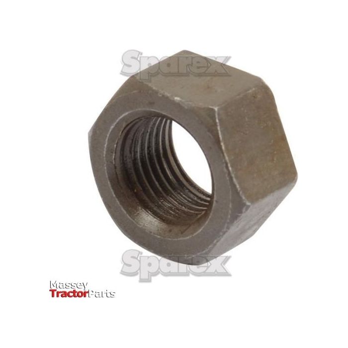 A close-up image of a hexagonal metal nut, used for fastening purposes, with faint watermarks of the "Sparex" logo and "Conrod | Sparex Part No.S.41763" in the background corner.