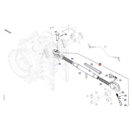 Control Arm - G716870050022 - Massey Tractor Parts