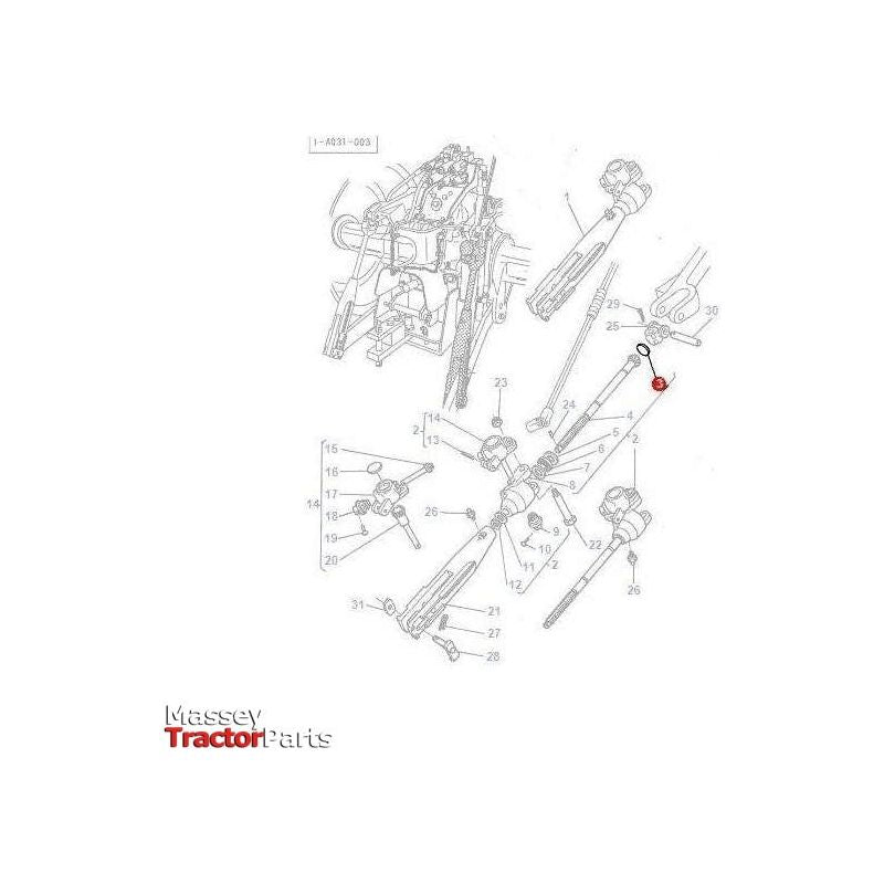 Massey Ferguson Core Plug Levelling Box - 825102M1 | OEM | Massey Ferguson parts | Linkage-Massey Ferguson-Block Components,Core Plugs,Engine & Filters,Engine Parts,Farming Parts,Tractor Parts