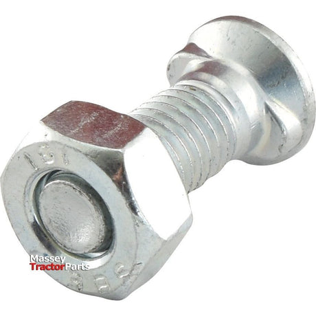 Close-up of a metallic Sparex Countersunk Head Bolt 2 Nibs With Nut (TF2E) - M10 x 35mm, tensile strength 8.8 against a white background. The text "Sparex Part No.S.78805" is visible on the bottom left corner.
