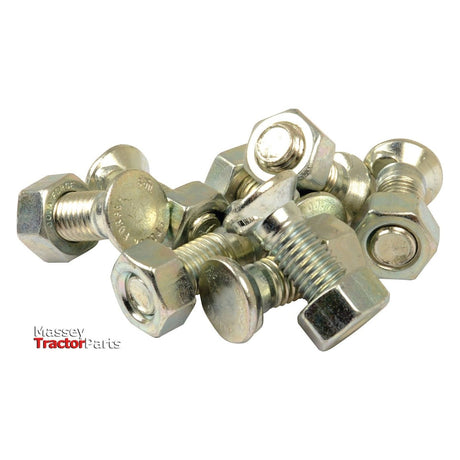 Countersunk Head Bolt 2 Nibs With Nut (TF2E), Replacement for Kverneland
 - S.76113 - Massey Tractor Parts