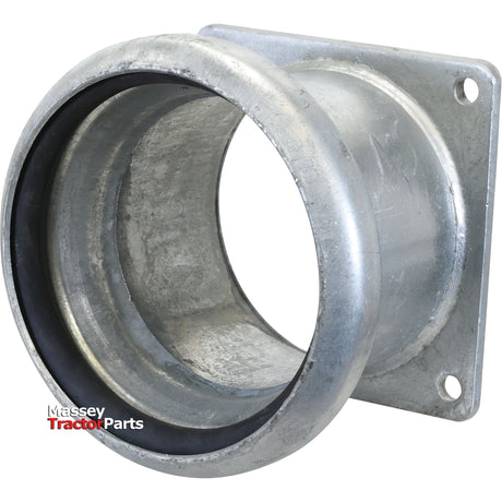 Coupling with Square Flange - Female 6'' (159mm) x (150mm) (Galvanised) - S.59440 - Farming Parts