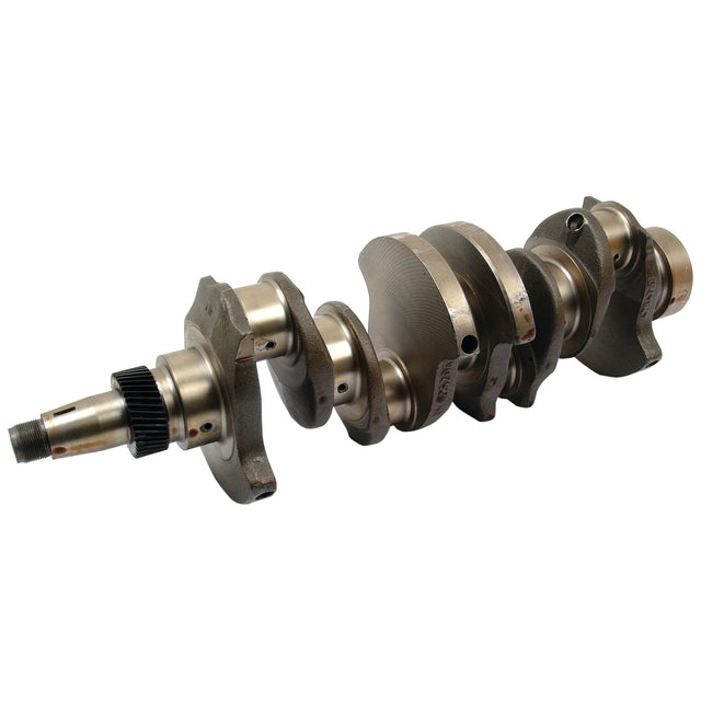 A Sparex Crankshaft (4 Cyl.) 8045-2 with multiple interconnecting parts and machined surfaces, designed for a 4-cylinder engine, listed under Sparex Part No. S.59056.