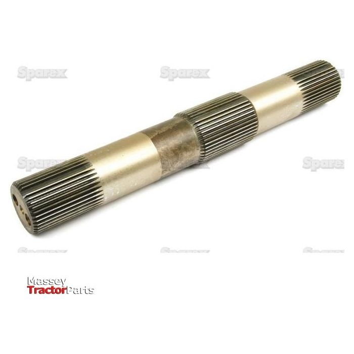 A metal shaft with teeth on both ends, labeled "Sparex Cross Shaft | Sparex Part No.S.41356" at the bottom left.