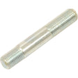 Introducing the Cylinder Head Stud (Sparex Part No. S.41925) from Sparex, a metal threaded rod featuring threads on both ends and a smooth middle section, available in various thread sizes ideal for Landini or Massey Ferguson machinery.