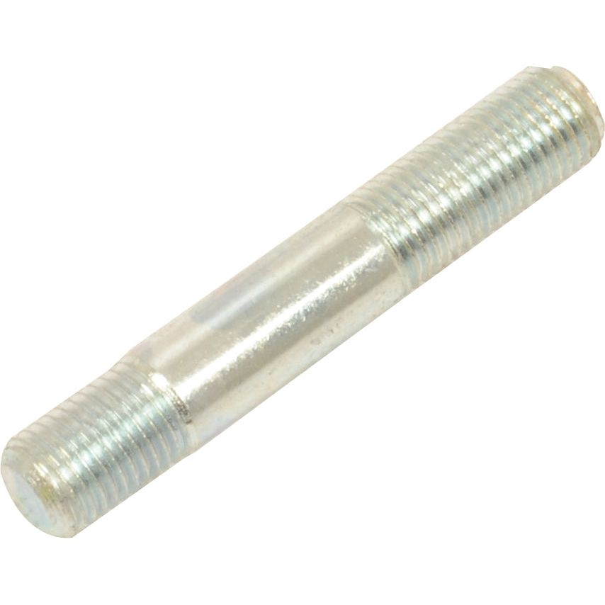 The Cylinder Head Stud (Sparex Part No.S.41925) by Sparex is a metallic, double-ended threaded stud featuring a smooth middle section and threads on both ends, ideally suited for Massey Ferguson or Landini machinery. Ensure the thread size matches your requirements for optimal performance.