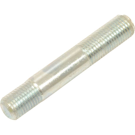 The Cylinder Head Stud (Sparex Part No.S.41925) by Sparex is a metallic, double-ended threaded stud featuring a smooth middle section and threads on both ends, ideally suited for Massey Ferguson or Landini machinery. Ensure the thread size matches your requirements for optimal performance.