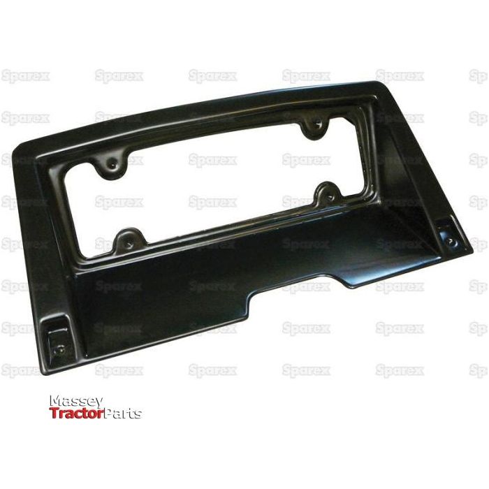 A black dash panel featuring mounting holes and the "Massey Tractor Parts" logo in the bottom left corner. The text "Sparex" is faintly repeated in the background, making this Dash Panel (Sparex Part No. S.67269) a perfect fit for Universal Tractors or Long Tractor models.