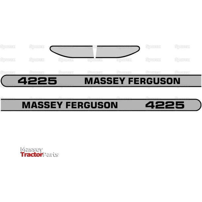 Decal Set - Massey Ferguson 4225
 - S.118312 - Farming Parts