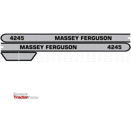 Decal Set - Massey Ferguson 4245
 - S.118316 - Farming Parts