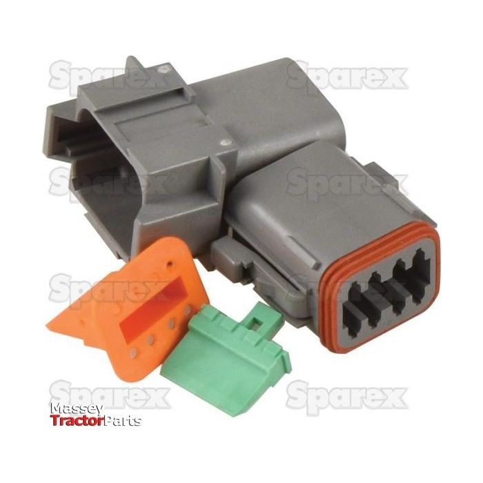 Deutsch DT Connector 8 Pole 2 pcs. (Bag)
 - S.153146 - Farming Parts