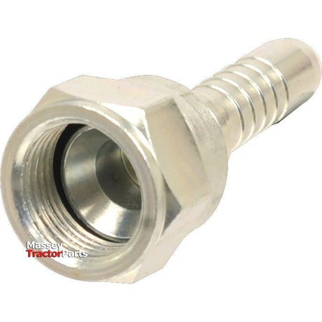 Dicsa Dicsa JIC 37° Hose Insert 5/8" x 1 1/16" Female Thread Straight Swivel - S.26552 - Farming Parts