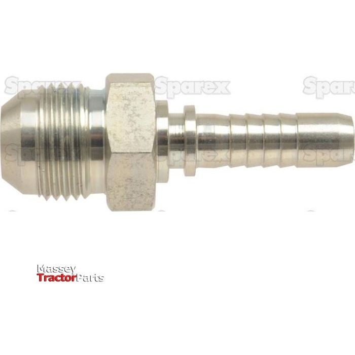 Dicsa Dicsa JIC 37° Hose Insert 1/2" x 3/4" Male Thread Straight - S.53120 - Farming Parts