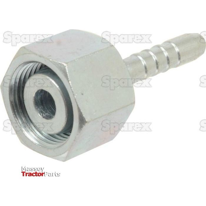Dicsa Dicsa Metric (French Gas) 24° Hose Insert 3/8" x M20 x 1.5 Female Thread Straight Swivel - S.116898 - Farming Parts