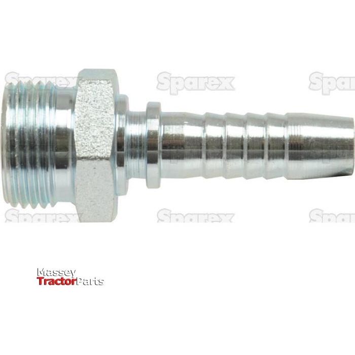 Dicsa Dicsa Metric (French Gas) 24° Hose Insert 5/8" x M30 x 1.5 Male Thread Straight - S.116915 - Farming Parts