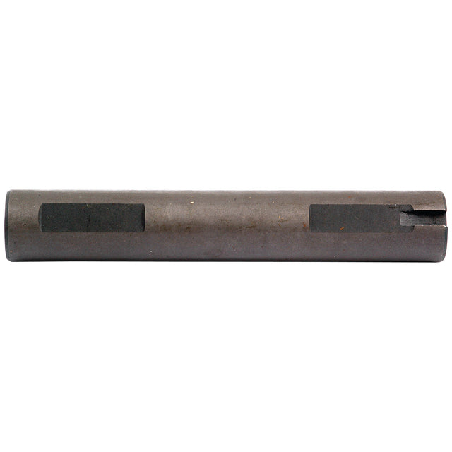 Introducing the Sparex Differential Shaft (Part No. S.59141) - a meticulously crafted metal cylindrical tool featuring a slit and two rectangular indents on its surface, perfect for working on Farmall differential shafts.
