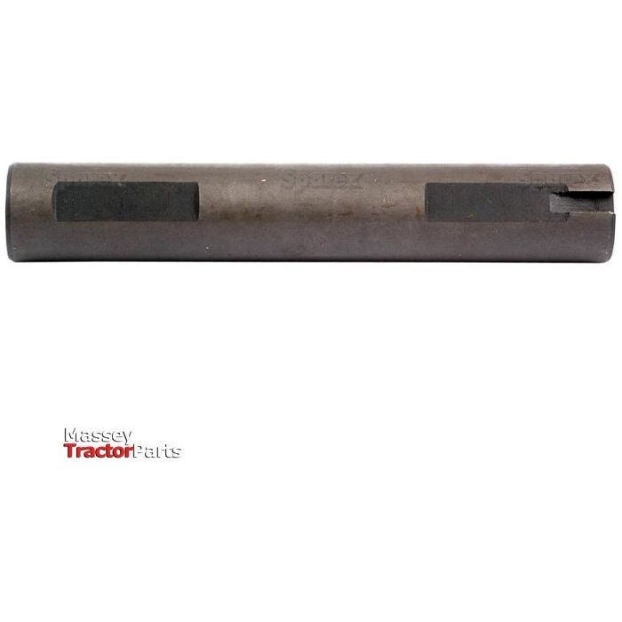 A cylindrical metal component with a small groove near one end, featuring the brand "Sparex" and labeled as Differential Shaft (Sparex Part No.S.59141). The product appears to be a differential shaft likely used in Massey Ferguson tractors.