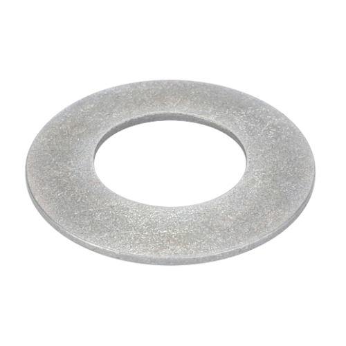 Introducing the Fendt - Disc Spring - X699133146000 by AGCO: a crucial component in the robust design of FARMER series machinery. This flat, circular metal washer features a central hole and is engineered for mechanical applications to distribute load and prevent damage to surfaces.