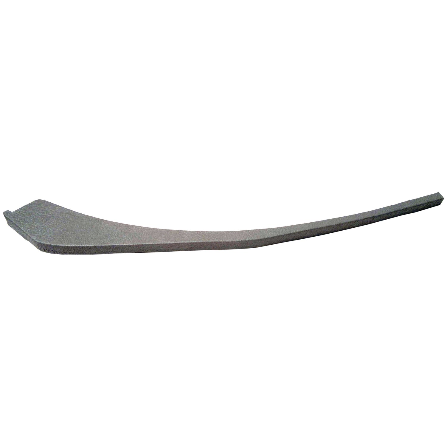 A gray, curved, elongated object with a tapered end, resembling a wedge or a spatula, reminiscent of the high-quality tools often found in International Harvester equipment; specifically, the Sparex Door/Wing Trim RH (Sparex Part No. S.101586).