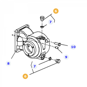 Drain Plug - 4308030M92 / 	 3583994M91 - Massey Tractor Parts