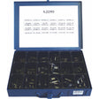 A blue box labeled "Drive Chain Repair Kit" contains various small metal components organized in individual compartments, with a Sparex label displaying part numbers on the inside of the lid.