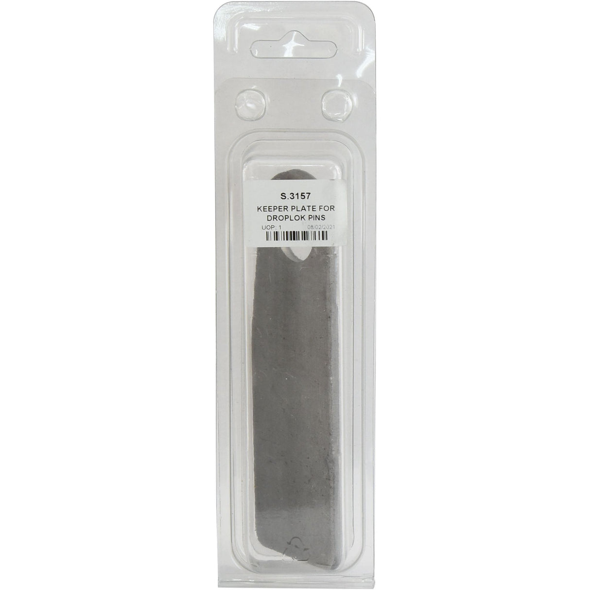 Drop Lock Pin Keeper Plate (Agripak 1pc.)
 - S.3157 - Farming Parts