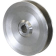 Introducing the Dynamo Pulley (Sparex Part No. S.41158) by Sparex, featuring a central hole for easy attachment – perfect for enhancing your dynamo system.