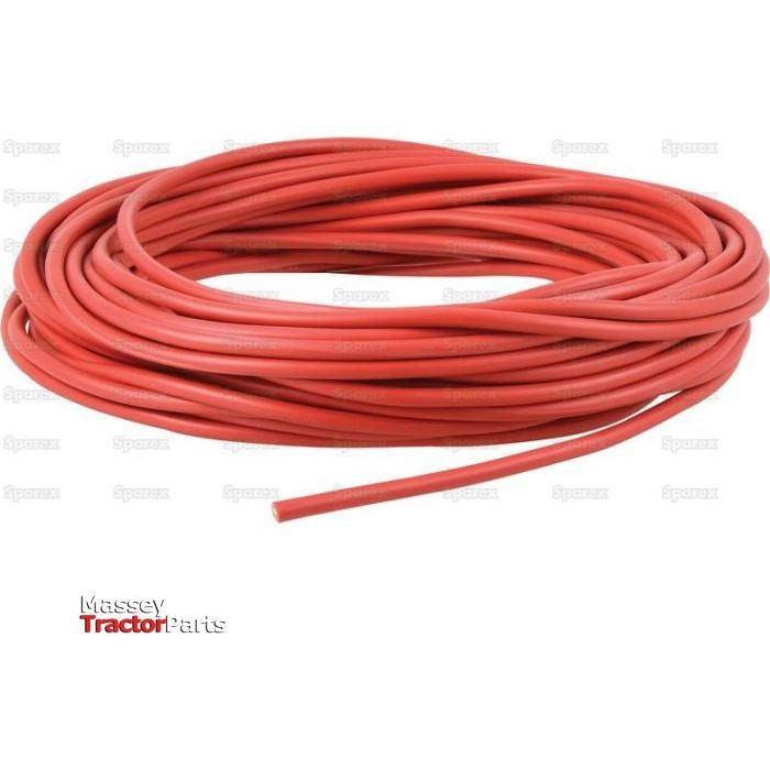 Electrical Cable - 1 Core, 16mm² Cable, Red (Length: 25M), ()
 - S.139737 - Farming Parts