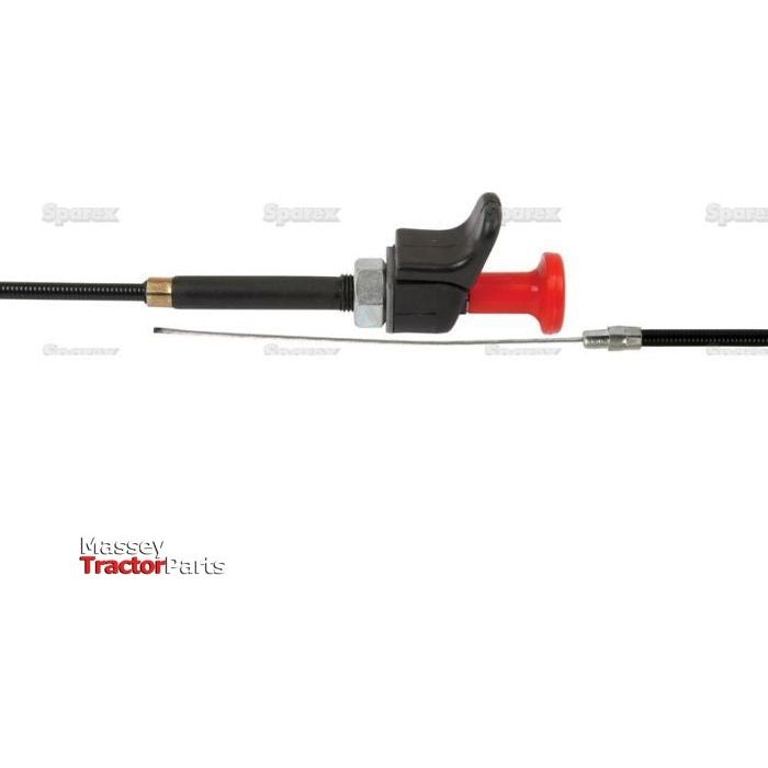 Engine Stop Cable - Length: 990mm, Outer cable length: 770mm.
 - S.62267 - Farming Parts