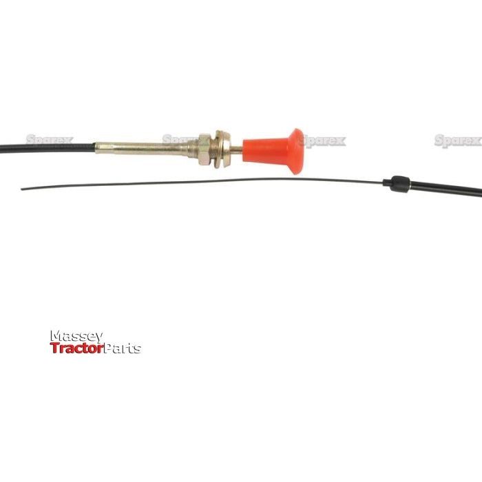 Engine Stop Cable - Length: mm, Outer cable length: mm.
 - S.24551 - Farming Parts