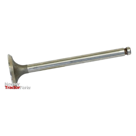 A metallic exhaust valve featuring a flat, circular head and a cylindrical stem positioned at a 45° angle is shown. The Sparex logo is visible in the bottom left, identifying it as the Exhaust Valve with Sparex Part No. S.40486.