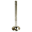 The Sparex Exhaust Valve Standard (Part No. S.57604) from Case IH features a metal engine valve with a cylindrical stem and a flat, circular base. The valve appears clean and unblemished.