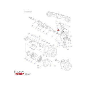 Final Drive Pivot - 3426523M2 - Massey Tractor Parts