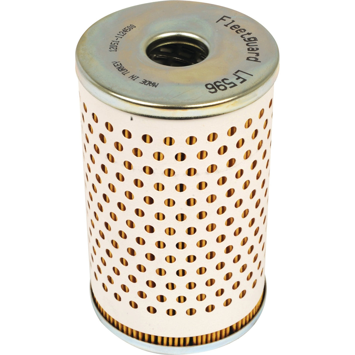 A cylindrical automotive oil filter with a perforated metal exterior and a central threaded hole at the top. The model label "Sparex S.109492" is visible on the top metal rim, ensuring it meets standards for Sparex Oil Filter compatibility with Claas COSMOS tractors.