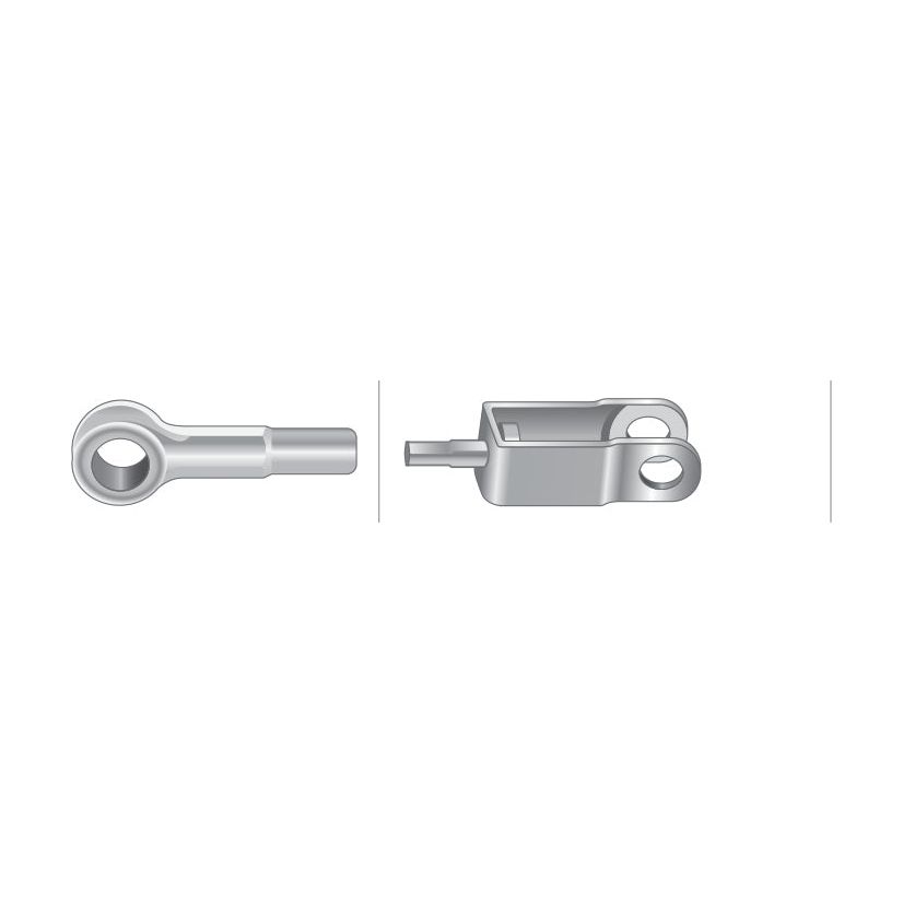 Illustration displaying the Sparex Foot Throttle Cable - Length: 1098mm and Outer cable length: 937mm, shown from various angles. This part is typically used in Massey Ferguson machinery and corresponds to Sparex Part No. S.42474.