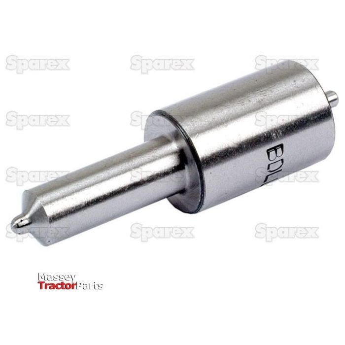 A close-up of a metallic Fuel Injector Nozzle with the words "Massey Tractor Parts" in the bottom-left corner and a repeating "Sparex" watermark in the background, also compatible with Case IH and Ford New Holland equipment. Sparex Part No.S.22370.