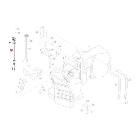 Fuel Level Indicator - G404200060010 - Massey Tractor Parts
