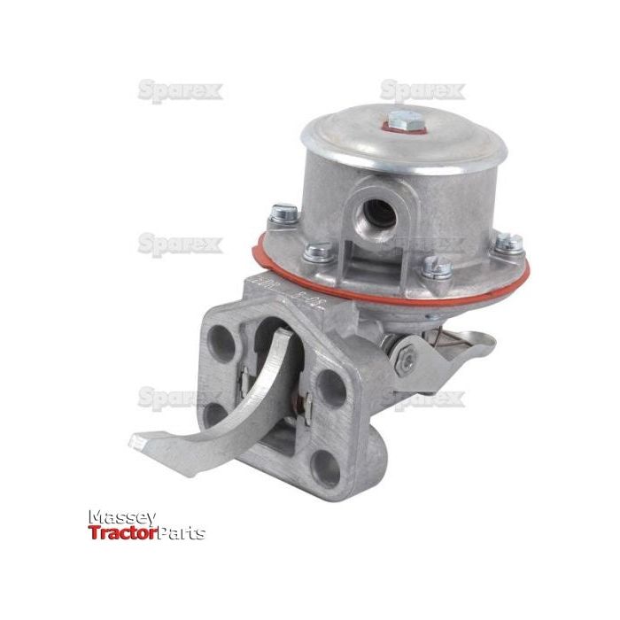 A Sparex Fuel Lift Pump (Part No. S.58762) in silver with a visible lever and bolts, labeled "Sparex.