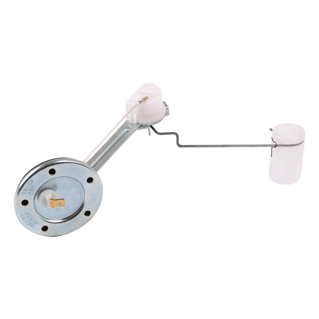 The Sparex Fuel Sender Unit (Sparex Part No. S.41099) is a 12V vehicle component with a metal arm, float, and circular mounting plate.