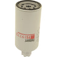 A cylindrical white fuel water separator filter with labeling that reads "Sparex S.73141" and "FS19773 FUEL WATER SEPARATOR" in red and black text, compatible with various Case IH machinery models.