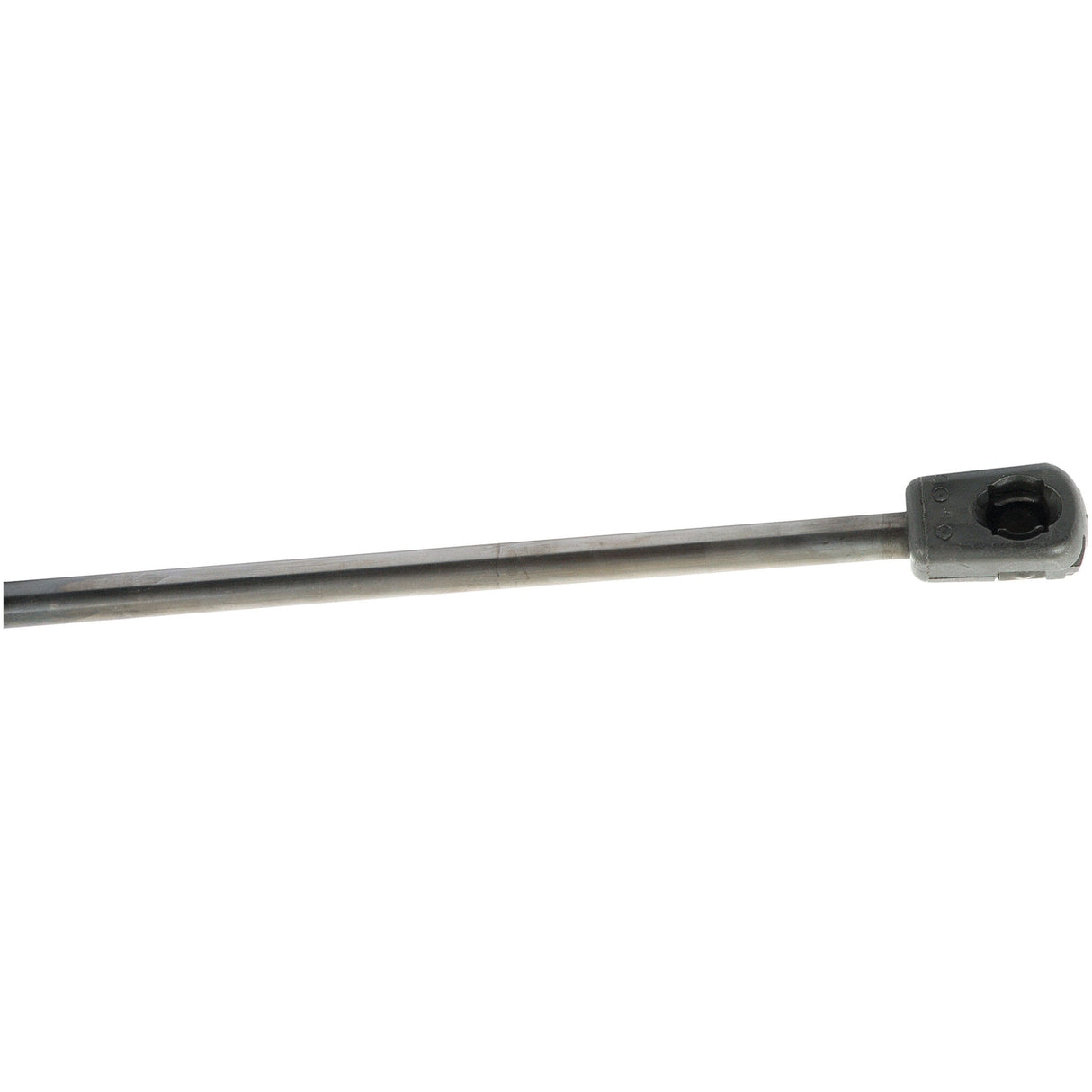 The Gas Strut, S.54521 by Sparex, is a 390mm long metallic rod featuring a square, open-ended attachment on one end. The rod has a plain design with no significant features or markings and includes precisely engineered end fittings.