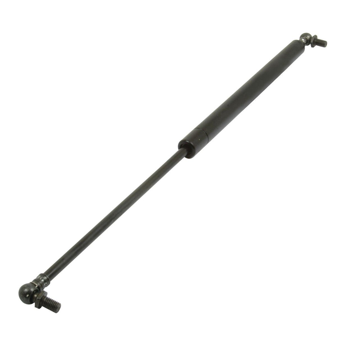The Sparex Gas Strut, S.19432, features a total length of 500mm and includes ball joint end fittings on both ends. It is expertly designed for supporting and dampening applications in automotive or furniture contexts, delivering optimal pressure and performance.